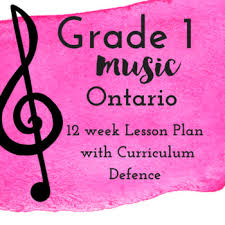 I have used this same unit with grade 6 and grade 12. Grade 1 Music Lesson Plans First 12 Weeks By Miss Olivia S Studio