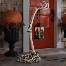 Member S Mark Skeleton Hand Decor Silver Sam S Club Members Mark Spooky Designs Halloween Porch