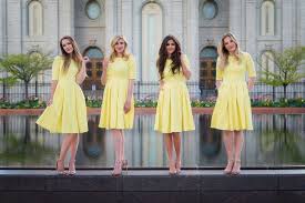 Brigitte Brianna Swing Dress Modest Bridesmaid Dresses Yellow Bridesmaid Dresses Stunning Bridesmaid Dresses