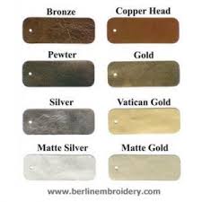 Kid Leather Gold Work Embroidery Supplies Leather
