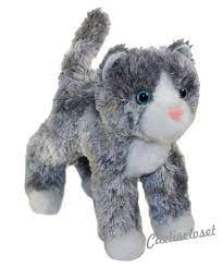 Delightfully soft to the touch, this stuffed toy makes a nice gift. Douglas Scatter Gray White Cat Plush Stuffed Animal Silver Kitten Cuddle Toy New Cat Plush Kitten Cuddle Grey And White Cat