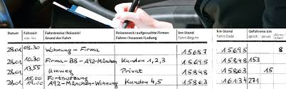 Die besteuerung des geldwerten vorteils durch einen firmenwagen wird durch das einkommensteuergesetz festgelegt (§ 6 abs. Beispiel Fur Ein Fahrtenbuch