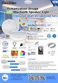 Liteharbor Factory Ceiling Led Bluetooth Speaker Light Can Lights Pot Lights Mirror With Lights