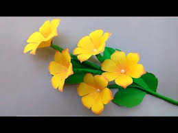 How did i get the idea to make paper rose flower. Diy Paper Flowers Decoration Ideas Very Easy Paper Flowers Decoration At Home Youtube Paper Flowers Paper Flowers Diy How To Make Paper Flowers
