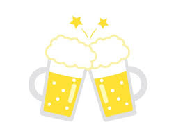 ビール 乾杯1 | 無料イラスト素材｜素材ラボ