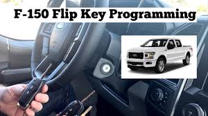 How To Program A Ford F 150 Flip Key Remote Fob 2015 2020 Diy Tutorial F150 2016 2017 2018 Youtube