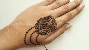 It is simple than the. Simple Back Hand Jewellery Mehndi Design Easy Gol Tikki Mehndi 2020 Janmakshar Jyotish