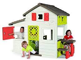 smoby 310209 friends haus amazon de spielzeug cabane plastique maison jardin enfant cabane