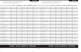 In advance of referring to p90x chest and back worksheet, please understand that schooling is definitely our factor to a better another day, and studying won't only halt the moment the university bell rings.which staying explained, most people offer you a assortment of uncomplicated but helpful content articles as well as templates made appropriate for just about any academic purpose. 32 P90x Legs And Back Worksheet Worksheet Resource Plans