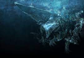 Stunning underwater movie poster 2020 picture 4k wallpaper background for desktop. Movie Pacific Rim Dark Kaiju Monster Underwater 1080p Wallpaper Hdwallpaper Desktop Pacific Rim Titanes Del Pacifico Pelicula Pacific Rim
