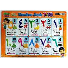 Bismillahirrahmanirrahim… apa khabar para pelajar ustazah sekalian? Kids Puzzle Puzzle Nombor Arab 1 10 Shopee Malaysia