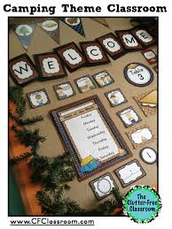 Teach with a fun camping theme! Camping Classroom Theme Ideas Clutter Free Classroom By Jodi Durgin Camping Classroom Camping Theme Classroom Classroom Decorations