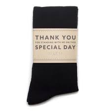 Thank You Label Groomsmen Socks Gift Thank You Labels Groomsman Gifts