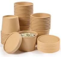 Bulk Soup Containers with Lids | Paper Bowls for Soups, Stews | Food-Grade,  Leak-Proof | Restaurant Supply
