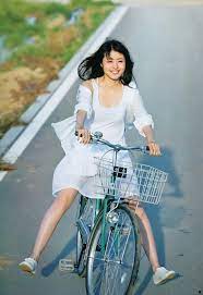 有村架純 おしゃれまとめの人気アイデア pinterest kr 自転車ガール 女の子 女性サイクリスト