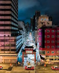 Maybe you would like to learn more about one of these? Temple Street Night Market Aerial View Hong Kong