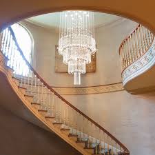 Floating Castle Raindrop Crystal Chandelier For Entryway Sofary