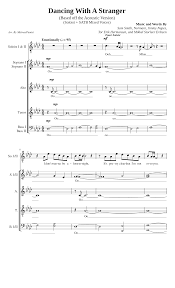 Sam smith] i don't wanna be alone tonight (alone tonight) it's pretty clear that i'm not over you (over you [chorus: Dancing With A Stranger Sam Smith Normani A Capella Sheet Music For Cello A Capella Musescore Com