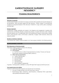 How long, after an undergraduate degree is obtained, does it take to become a cardiac surgeon? Http Www Healthprofessionals Gov Sg Docs Librariesprovider9 Downloads Cardiothoracic Surgery Residency Training Requirements As 23 Aug 18 Pdf Sfvrsn E59ad1ad 0