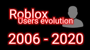 Roblox Users Evolution 2006 2020 Youtube