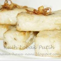 Campurkan tepung ke lobak yang yang sudah dihaluskan. Kuih Lobak Putih Myresipi
