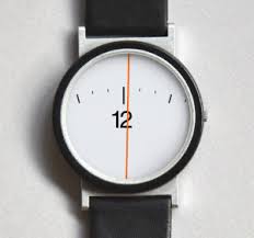magnified watch spins to tell time without hands 時計 メンズ腕時計 ユニークな腕時計