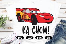 Montgomery lightning mcqueen is an anthropomorphic stock car in the animated pixar film cars, its sequels cars 2, cars 3, and tv shorts kn. Disney Svg Quotes File Disney Png Cars Lightning Mcqueen Ka Chow Svg Silhouette Cricut Digital Art Collectibles Kromasol Com
