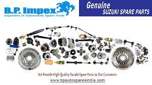 Genuine Suzuki Spare Parts Spare Parts Auto Spare Parts Auto Spares