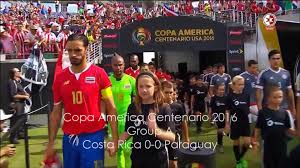 Bracket, schedule, scores and more. Copa America Centenario 2016 Group A Costa Rica 0 0 Paraguay Video Dailymotion
