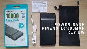 Dc5v 2.1a / 1a 3. Power Bank Pineng 10000mah Review Model Pn 936 Sifupowerbank