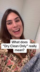 Dry Clean Only