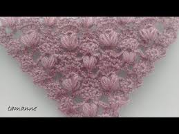 Bademli Sal Modeli Youtube Crochet Crochet Shawl Lace