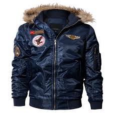Pilot Bomber Jacket Army Militar Flight Moto Chaquetas Chaquetas De Invierno Para Hombre Chaqueta Hombre Ropa De Hombre