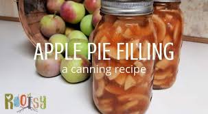 This homemade apple pie filling is made with sliced granny smith apples, brown sugar, spices and butter, all simmered together until thickened. Canning Apple Pie Filling Rootsy Network