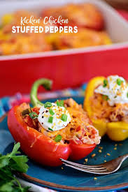 Maybe you would like to learn more about one of these? Kickin Chicken Stuffed Peppers Video Tidymom