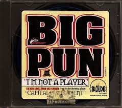 Big Punisher I M Not A Player Promo Single Cd Rap Music Guide