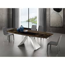 Handcrafted in denmark, the norgaard rectangular dining table features classic danish design and ingenuity. Stanza Motorized Dining Table In Smoked Glass Bostonconcept Com
