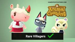 There are actually only a few villagers in animal crossing: Top 20 Animal Crossing Rare Villagers Game Specifications