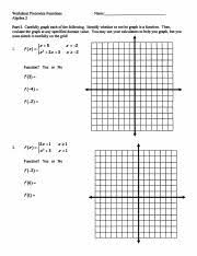 Page through these worksheets on evaluating piecewise functions and find function rules that change based on input values, represented as intervals. Piecewise Worksheet And Answers Pdf Worksheet Piecewise Functions Name Algebra 2 Part 1 Carefully Graph Each Of The Following Identify Whether Or Not Course Hero