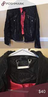 Joujou Leather Jacket Leather Jacket Jackets Leather Jacket Black