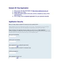 Check spelling or type a new query. Filled Uk Visa Application Form Sample Fill Out And Sign Printable Pdf Template Signnow