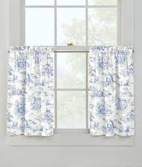 Lenoxdale Toile Cafe Curtains Pair Was 26 95 29 95 Now 21 56 26 95 Country Curtains Curtains Cafe Curtains