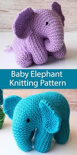 This free amigurumi elephant pattern is courtesy of lion brand yarn. Elephant Knitting Patterns In The Loop Knitting