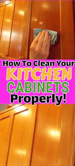 How To Clean Your Wooden Cabinets Properly Cleaning Wood Furniture Cleaning Wood Cabinets Cleaning Wood