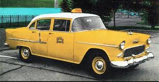 Image result for Federal Yellow 1956 Taxi