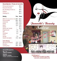 Fühlen sie sich gut, schon sobald sie the facebar frankfurt betreten. Janneth S Beauty Salon In Frankfurt Am Main Hochst Offnungszeiten