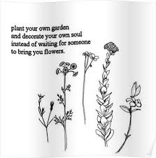 Flower Poem Poster Flower Poem Flower Quotes Inspirational Poem Tattoo