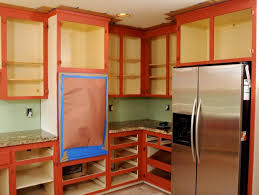 how to paint kitchen cabinets in a two
