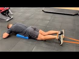 Reverse movement back to starting position. Band Prone Hamstring Curl Youtube