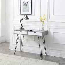 Maybe you would like to learn more about one of these? Laurel Grey Mid Century Modern 2 Drawer Home Office Desk Overstock 25858725
